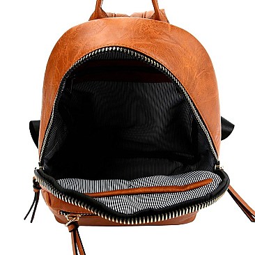 STYLISH FRONT POCKET BACKPACK SET