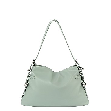 Fashion Buckle Shoulder Bag Hobo