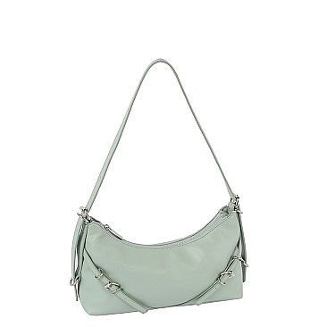 Fashion Buckle Shoulder Bag Hobo