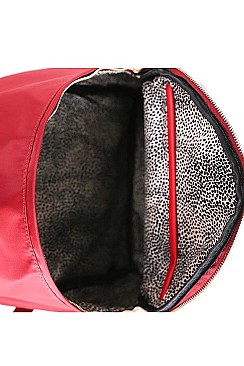 CANVAS SOLID COLOR BACKPACK