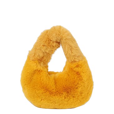 Faux Fur Loop Bag