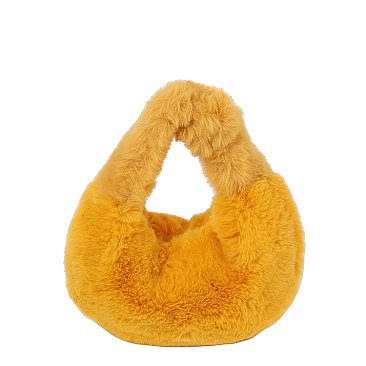 Faux Fur Loop Bag