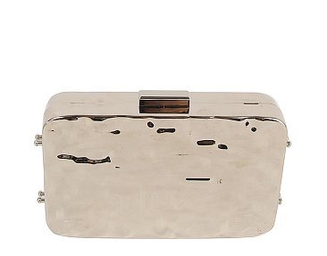 Glossy Crossbody Clutch Bag