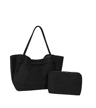 Fashion Suede 2-in-1 Shoulder Bag