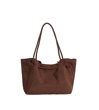 Fashion Suede 2-in-1 Shoulder Bag