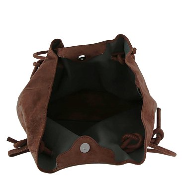 Fashion Suede 2-in-1 Shoulder Bag