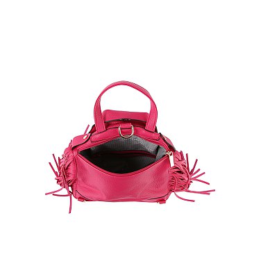 Motorcycle Jacket Fringe Backpack