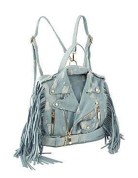 DENIM BACKPACK