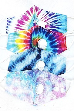PACK OF 12 CLASSIC ASSORTED COLOR TIE DYE