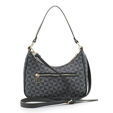 2-IN-1 Hobo Crossbody Shoulder Bag with Wallet
