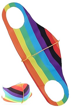 Pack of 12 Pride RAINBOW Face Masks