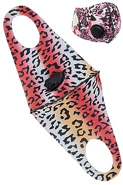 PACK OF 12 CHIC ASSORTED COLOR LEOPARD