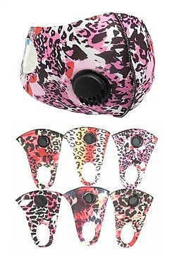 PACK OF 12 CHIC ASSORTED COLOR LEOPARD