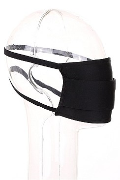 Pack of 12 BEHIND THE HEAD STRAP COTTON MASK