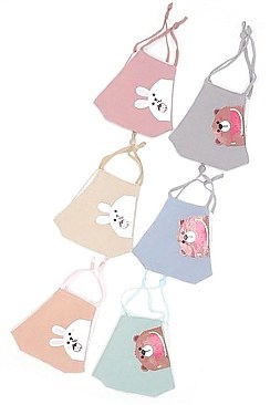 PACK OF 12 TRENDY CUTE ASSORTED COLOR FOR KIDS