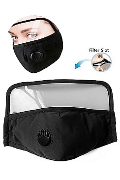 PACK OF 12 TRENDY EYE SHIELD RESPIRATOR MASK