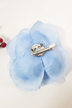 Pack of 12 (pieces) Assorted Rose Corsage Hair Pin