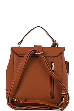 2in1 Chic Stylish Buckled Fashion Backpack JYMA-3016CS