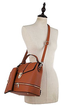 2in1 Chic Stylish Buckled Fashion Backpack JYMA-3016CS