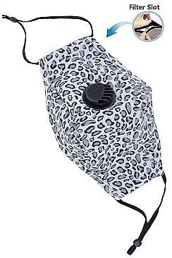 PACK OF 12 CHIC LEOPARD DESIGN MASK
