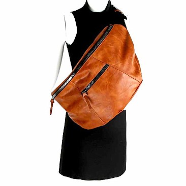 Oversized Unisex Fanny Pack Sling Bag Backpack MH-MC0043