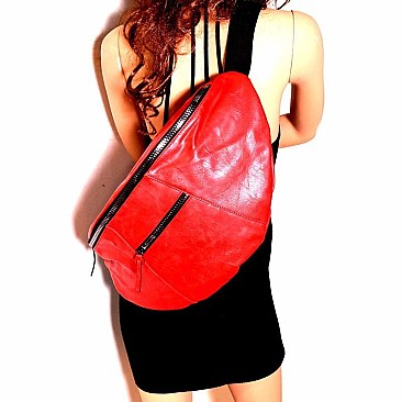 Oversized Unisex Fanny Pack Sling Bag Backpack MH-MC0043