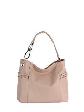 Hook Top Handle Shoulder Bag with Guitar Strap
