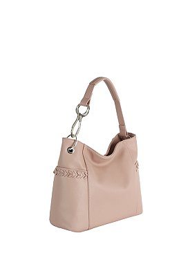 Hook Top Handle Shoulder Bag with Guitar Strap