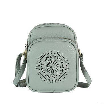 Laser Cut Crossbody Bag