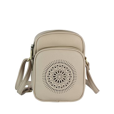 Laser Cut Crossbody Bag