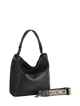 Perforated Guitar Strap Shoulder Bag