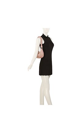 Braided Strap Decorative Shoulder Bag