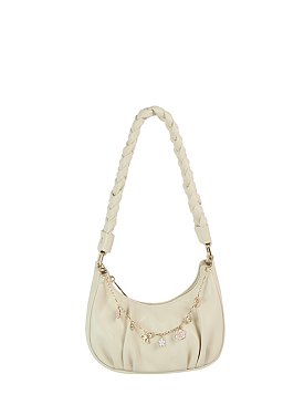 Braided Strap Decorative Shoulder Bag