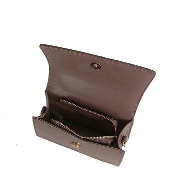 Charm Chain Flap Satchel