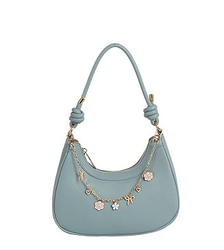 Charm Chain Shoulder Bag