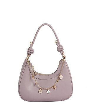 Charm Chain Shoulder Bag