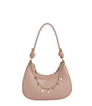 Charm Chain Shoulder Bag