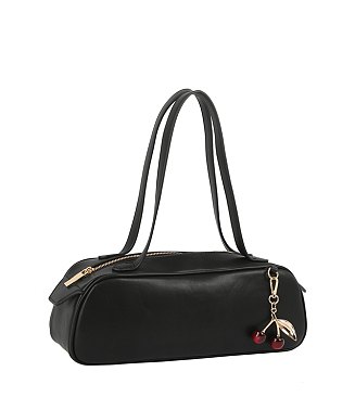 Fashion Cherry Charm Boston Bag