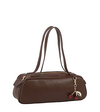 Fashion Cherry Charm Boston Bag