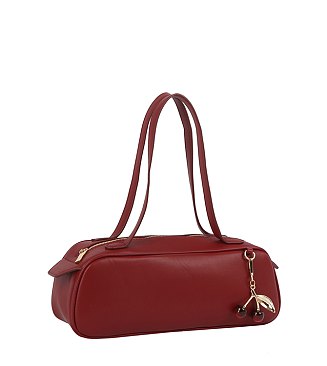 Fashion Cherry Charm Boston Bag