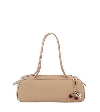 Fashion Cherry Charm Boston Bag