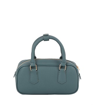 Bag Charm Top Handle Boston Bag