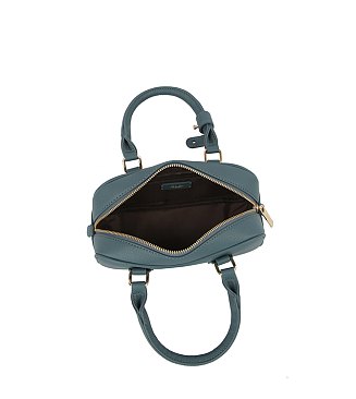 Bag Charm Top Handle Boston Bag