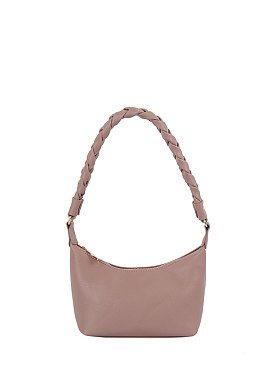 Braided Handle Bucket Shoulder Bag