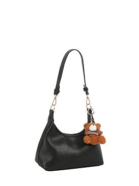 Bag Charm Shoulder Bag