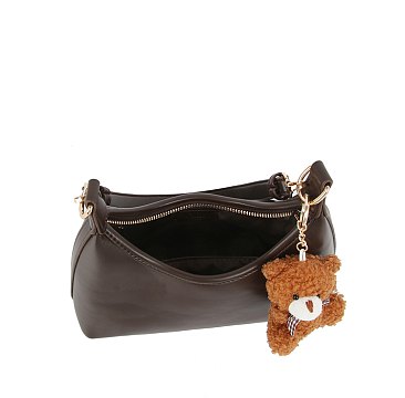 Bag Charm Shoulder Bag