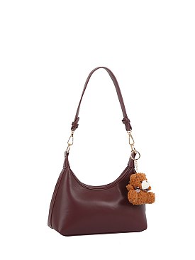 Bag Charm Shoulder Bag