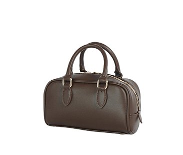 Bag Charm Top Handle Boston Bag