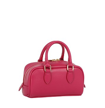 Bag Charm Top Handle Boston Bag