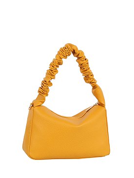 Ruched Handle Shoulder Bag